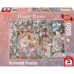 Schmidt Puzzle Roza lepotica 1000 kosov