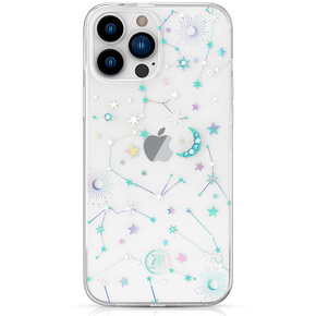 Slomart kingxbar lucky series iPhone 13 pro max case decorated with crystals transparent (zodiak)