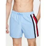 Tommy Hilfiger Kratke hlače za na plažo Medium Drawstring UM0UM02857 Modra Regular Fit