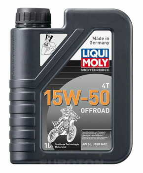 Liqui Moly motorno olje MOTORBIKE 4T 15W50 OFFROAD