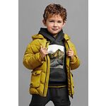 Otroška jakna Mayoral rumena barva - rumena. Otroška Jakna iz kolekcije Mayoral. Podloženi model izdelan iz enobarvne tkanine.