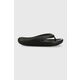 Japonke Crocs Mellow Slide ženske, črna barva, 208437 - črna. Japonke iz kolekcije Crocs. Model je izdelan iz sintetičnega materiala. Model z mehkim, oblikovanim vložkom zagotavlja udobje.