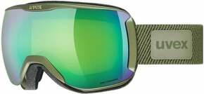 UVEX Downhill 2100 Planet White Shiny Mirror Scarlet/CV Green Smučarska očala