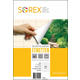 WEBHIDDENBRAND Etikete Sorex 70 x 42,3 mm, 100/1
