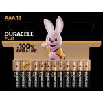 Duracell Baterije Plus AAA (MN2400/LR03) - paket 12 kom. - 12 k.