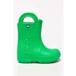 Crocs Dežni škornji zelena 33 EU Handle Rain Boot Kids