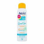 Astrid Sun Coconut Love Dry Spray vodoodporna zaščita pred soncem za telo za vse tipe kože 150 ml