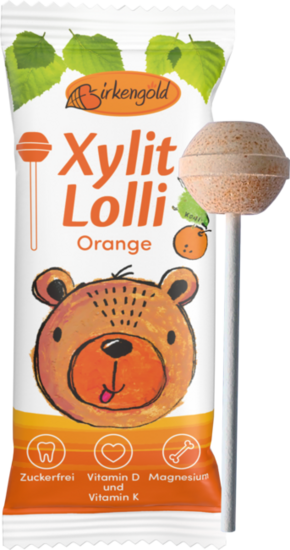 Xylitol Lollipop - Pomaranča