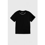 Bombažna kratka majica The North Face NEW SS ZUMU TEE črna barva - črna. Lahkotna kratka majica iz kolekcije The North Face, izdelana iz pletenine, prijetne na otip. Model iz izjemno udobne bombažne tkanine.