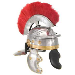 Shumee Rimska vojaška čelada starinska kopija LARP srebrno jeklo