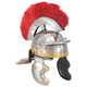 shumee Rimska vojaška čelada starinska kopija LARP srebrno jeklo