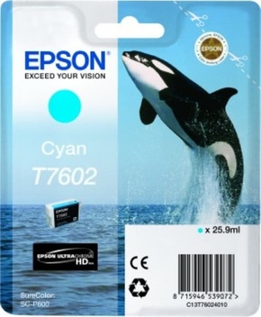 Epson T7602 modra (cyan)