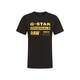 G-Star Raw T-shirt - črna. T-shirt iz zbirke G-Star Raw. Model narejen iz tiskane tkanine.