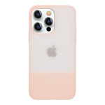 slomart kingxbar navaden serijski ovitek za iphone 13 pro max silikonski ovitek roza
