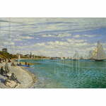 Steklena slika 100x70 cm Claude Monet – Wallity