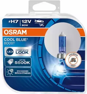 Osram halogenske avtomobilske žarnice Cool Blue Boost H7