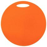 YATE okrogla sedežna podloga 1- plast, oranžna