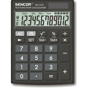 SEC 332 T Namizni kalkulator SENCOR