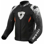 Rev'it! Jacket Quantum 2 Air Black/White XL Tekstilna jakna