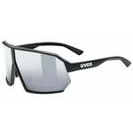 UVEX Sportstyle 237 Black Mat/Mirror Silver Kolesarska očala