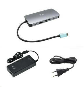 I-tec USB-C Metal Nano Dock HDMI/VGA z LAN PD 100 W 112W napajalnik (PD 100W)
