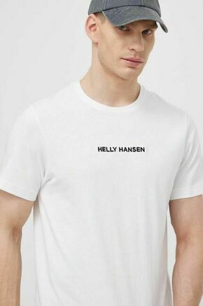 Bombažna kratka majica Helly Hansen moški