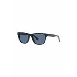 Otroška sončna očala Polo Ralph Lauren mornarsko modra barva, 0PP9504U - mornarsko modra. Otroška sončna očala iz kolekcije Polo Ralph Lauren. Model z enobarvnimi stekli in okvirji iz plastike. Ima filter UV 400.