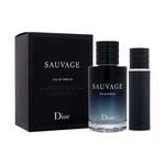 Christian Dior Sauvage darilni set parfumska voda 100 ml + parfumska voda 10 ml za ponovno polnjenje za moške