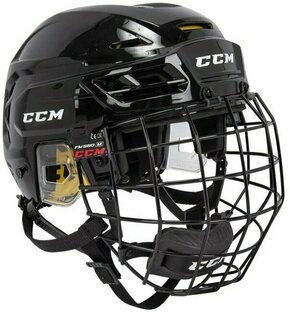 CCM Tacks 210 Combo SR Črna L Hokejska čelada