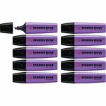 NEW Fluorescenčni Marker Stabilo Boss Vijolična 10 Kosi