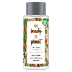Love Beauty &amp; Planet Vlažilni balzam za suhe lase s karitejevim maslom in sandalovino (Happy &amp; Hydrate d Conditioner) 400