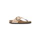 Usnjene japonke Birkenstock Gizeh bež 1026572