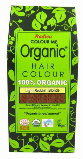 "Radico Rastlinska barva za lase nežno rdeče blond - 100 g"