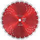 vidaXL Diamantni rezalni disk s turbo in luknjami iz jekla 350 mm