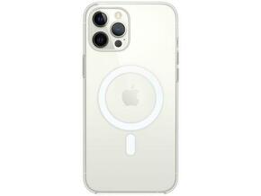 Chameleon Apple iPhone 12 Pro Max - Gumiran magnetni ovitek (TPU Magnetic) - prozoren svetleč