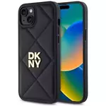 Ovitek DKNY DKHCP15MPQDSLK iPhone 15 Plus 6.7" black Quilted Stack Logo (DKHCP15MPQDSLK)