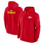 Kansas City Chiefs Nike Club Sideline Fleece Pullover pulover s kapuco, velikost XXL