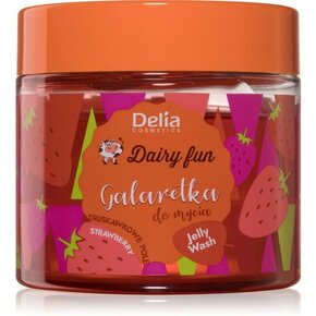 Delia Cosmetics Dairy Fun žele za prhanje Strawberry 350 g