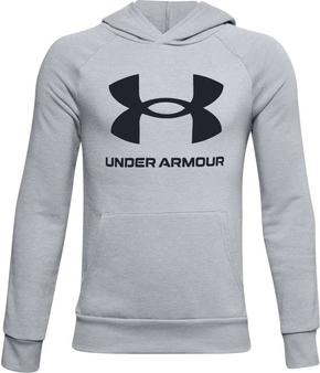 Under Armour Pulover RIVAL FLEECE HOODIE-GRY XS