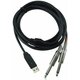 Behringer Line 2 Črna 2 m USB kabel