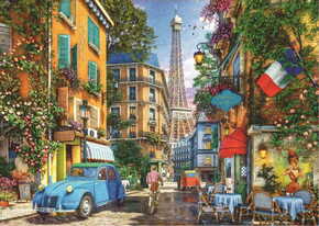 Educa Puzzle stare pariške ulice 4000 kosov