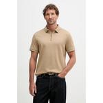 Barbour polo majica moška bombažna Hockham bež MML1528