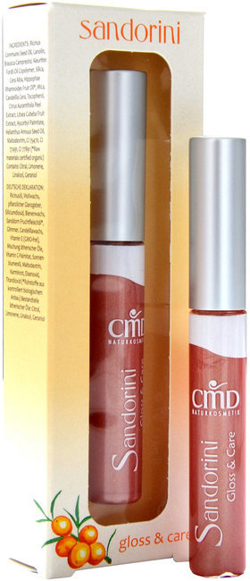 "CMD Naturkosmetik Sandorini glos in Care lipglos - shimmer