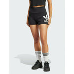 adidas Športne kratke hlače adicolor Trefoil IP2962 Črna Slim Fit