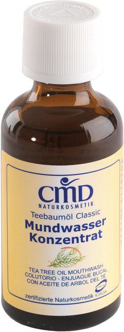 "CMD Naturkosmetik Ustna voda z oljem čajevca - 50 ml"