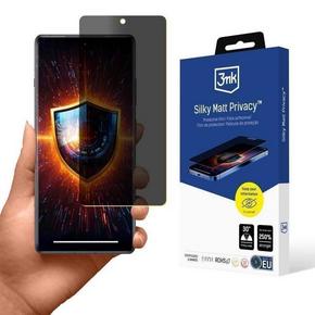 Zaščitna folija 3mk Silky Matt Privacy zaščitna folija za Apple iPhone 15 Plus
