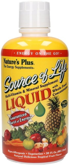 Nature's Plus Source of Life Liquid - 887 ml