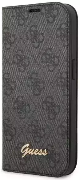 NEW Ohišje Guess 4G Metal Camera Outline Booktype - Ohišje za iPhone 14 Pro Max (črno)
