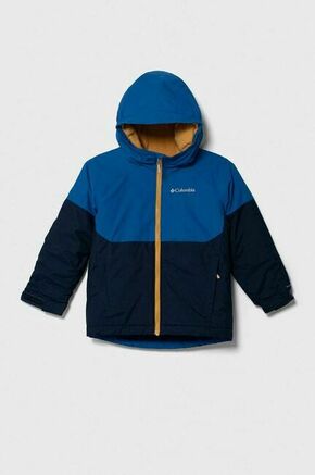 Otroška jakna Columbia - modra. Otroški jakna iz kolekcije Columbia. Delno podložen model