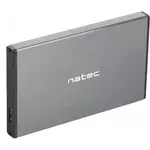 NEW Ohišje za trdi disk NATEC Rhino Go NKZ-1281 (2,5"; USB 3.0; aluminij; barva siva)